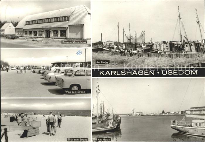 Karlshagen Hafen Strand Warenhaus
