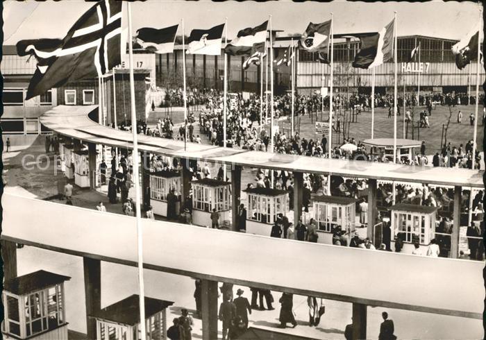 HANNOVER  CITY Eingang zur Messe