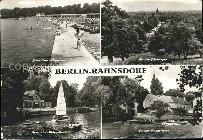 Rahnsdorf Berlin Strandbad Mueggelsee Puttberge Mueggelspree