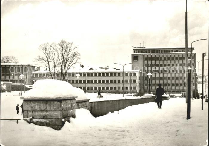 Suhl Thueringer Wald im Winter