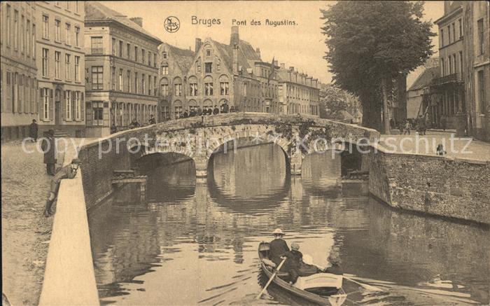 Bruges BRUGGE Belgie Pont des Augustins