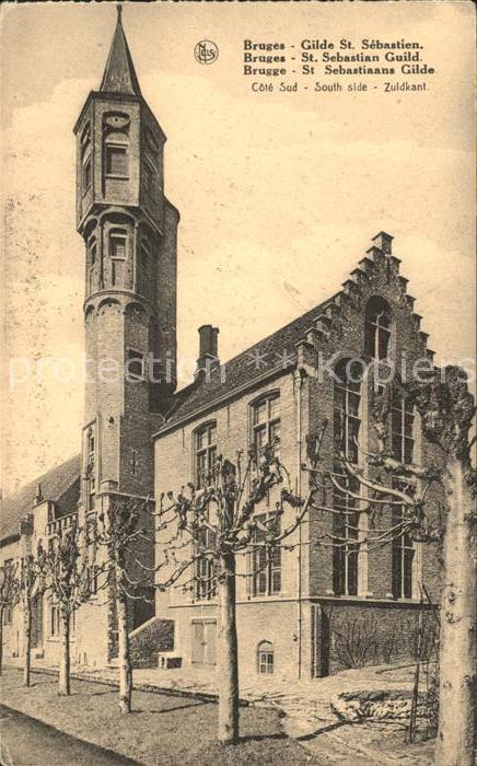 Bruges BRUGGE Belgie Gilde St Sebastian