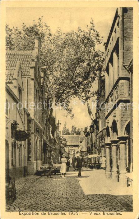 Bruxelles Bruessel Vieux Bruxelles