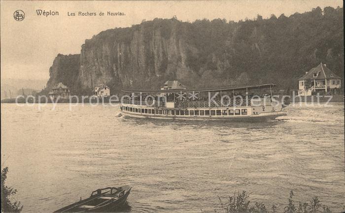 Wepion Namur Les Rochers de Neuvlau Fahrgastschiff
