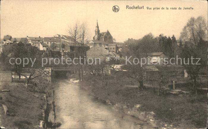 Rochefort Namur Wallonie Vue prise de la route de Jemelle
