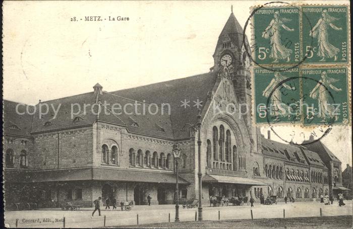 Metz  57 Moselle La Gare
