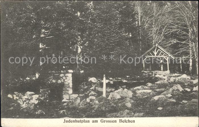 Grosser Belchen Judenhutplan
