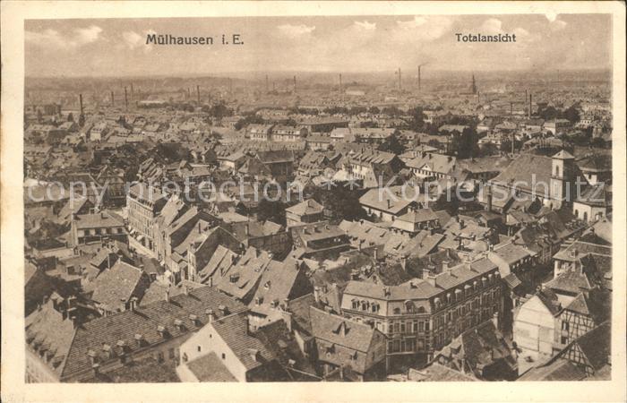 Muelhausen Elsass Totalansicht