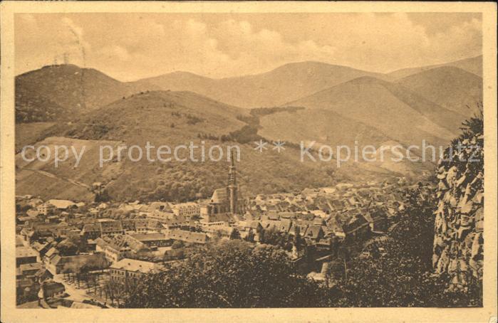 Thann Haut Rhin Elsass Totalansicht