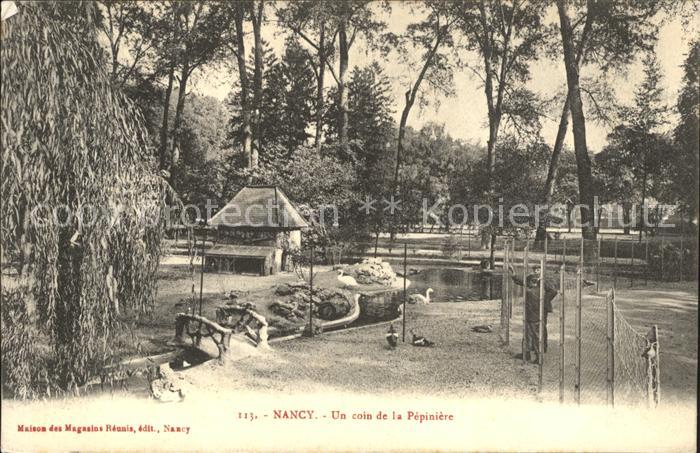 Nancy Lothringen Un coin de la Pepiniere