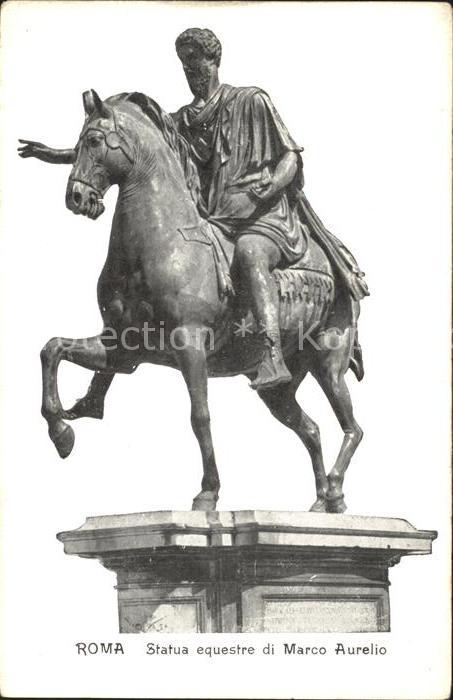 Roma Rom Statua equestre di Marco Aurelio