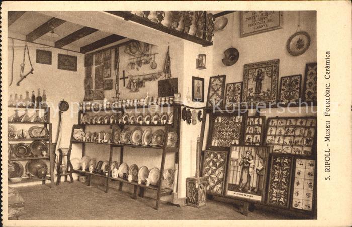 Ripoll Cataluna Museu Folkloric Ceramica