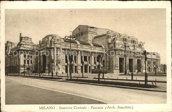 Milano Stazione Centrale Facciata
