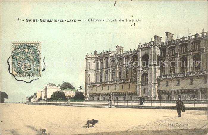 Saint-Germain-en-Laye Le Chateau Facade des Parterres