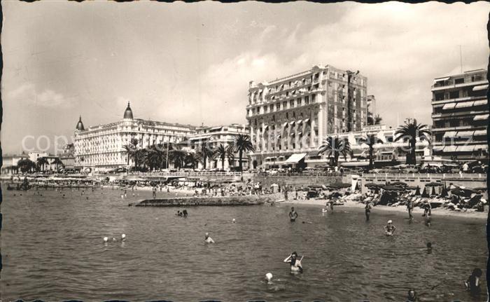 Cannes Alpes-Maritimes La Plage et la Croisette