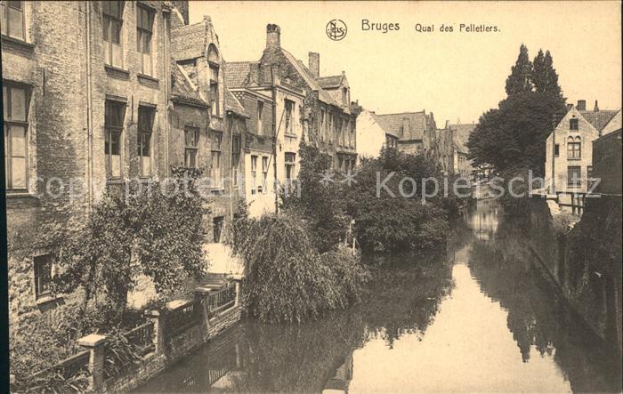 Bruges BRUGGE Belgie Quai des Pelletiers