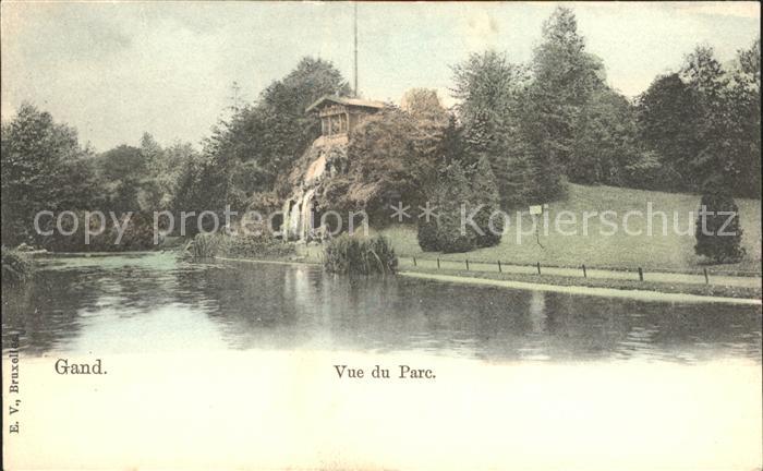 Gand Belgien Vue du Parc