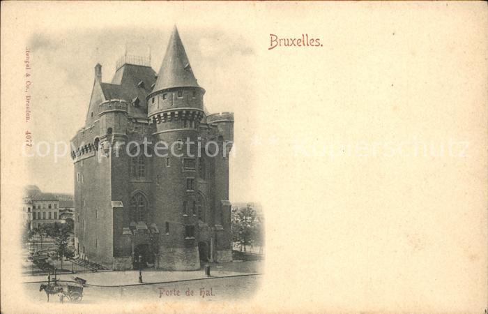 Bruxelles Bruessel Porte de Hal