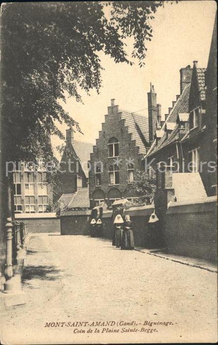 Gand Belgien Mont St Amand Beguinage Coin de la Plaine Sainte Begge