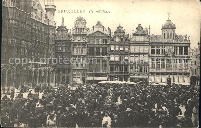 Bruxelles Bruessel Grand Place