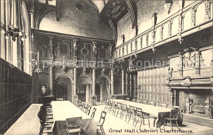 London Great Hall Interior Charterhouse