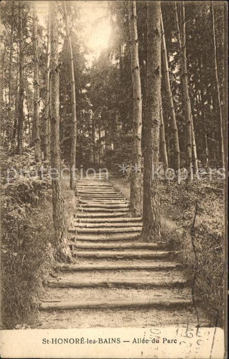 Saint-Honore-les-Bains Allee du Parc