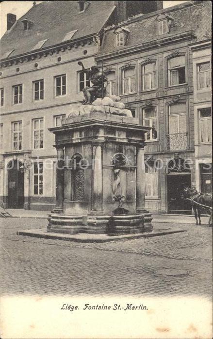 Liege Luettich Fontaine St Martin