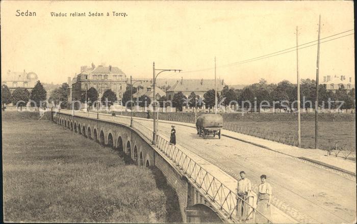 Sedan Ardennes Viaduc reliant Sedan a Torcy