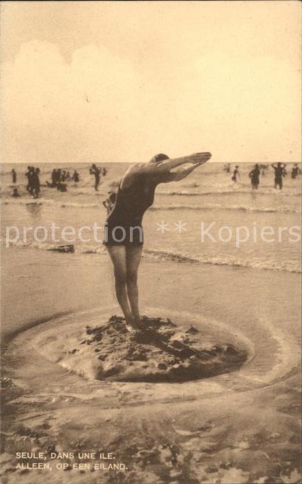 Blankenberghe Alleen op een Eiland