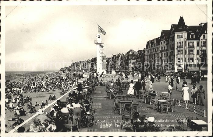 Le Zoute La Digue pres des installations baines