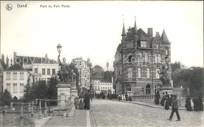Gand Belgien Pont du Pain Perdy