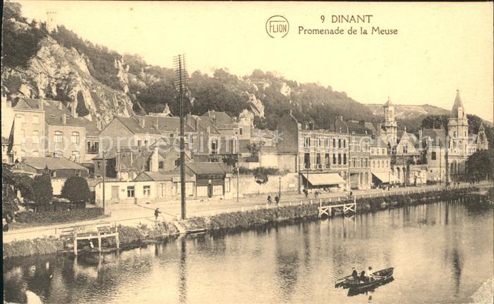 Dinant Wallonie Promenade de la Meuse