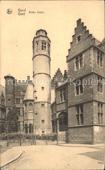 Gand Belgien Achter Sickel