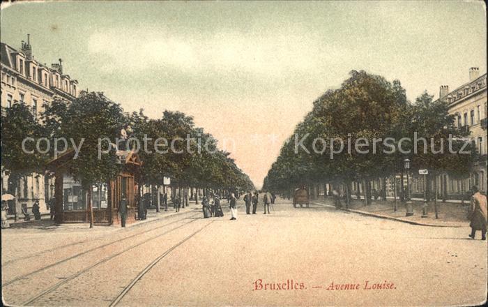 Bruxelles Bruessel Avenue Louise