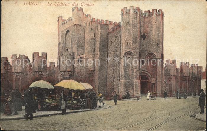Gand Belgien Le Chateau des Comtes