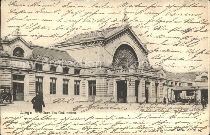 Liege Luettich Gare des Guillemins