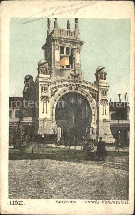 Liege Luettich Entree Monumentale