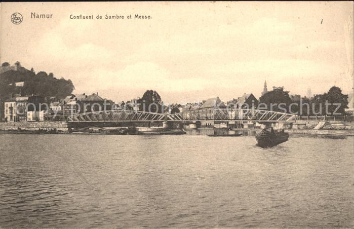 Namur Wallonie Confluent de Sambre et Meuse