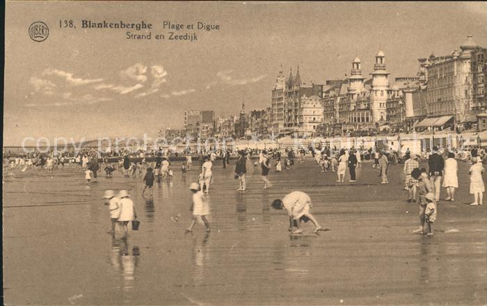 Blankenberghe Plage et Digue