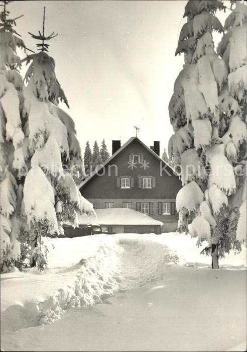 Carlsfeld Erzgebirge FDGB Erholungsheim Otto Hempel