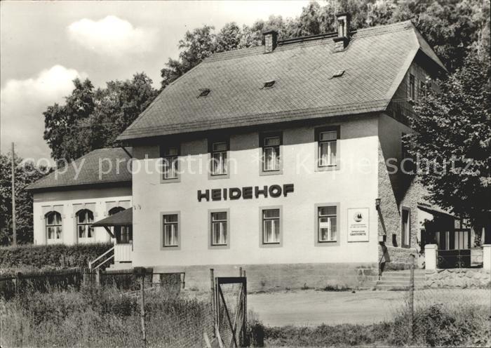 Dippoldiswalde Osterzgebirge Betriebsferienheim Heidehof