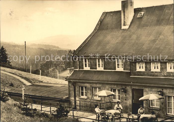 Neuhausen Erzgebirge OT Dittersbach Ferienheim Clara Zetkin