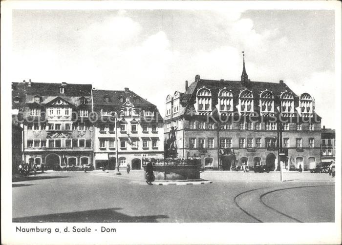 Naumburg Saale Dom Rathaus Brunnen