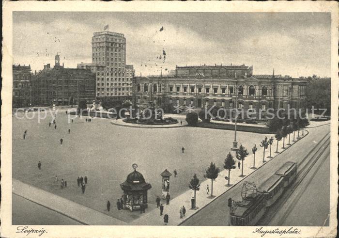 LEIPZIG Sachsen Augustusplatz