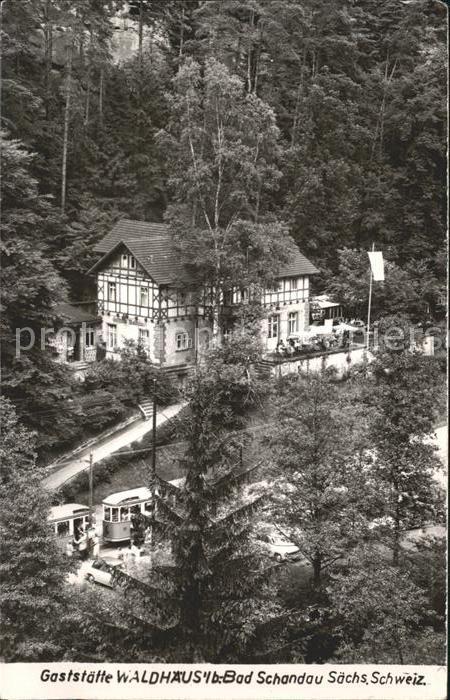 Bad Schandau Gaststaette Waldhaeus l