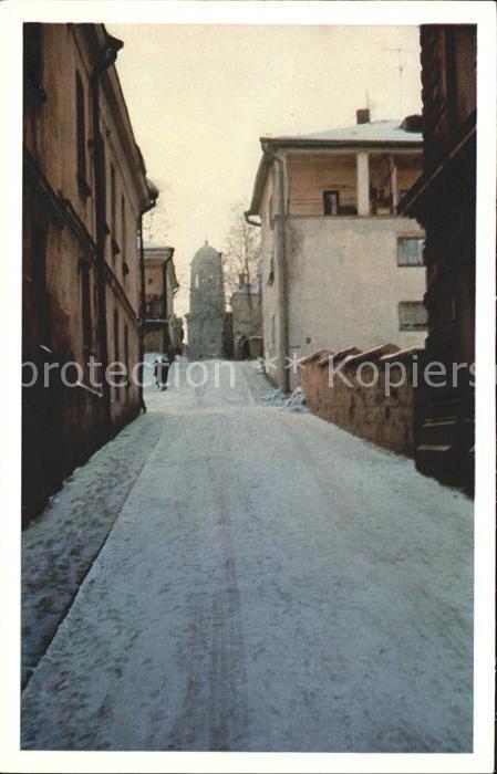 Vyborg Water Gate Street