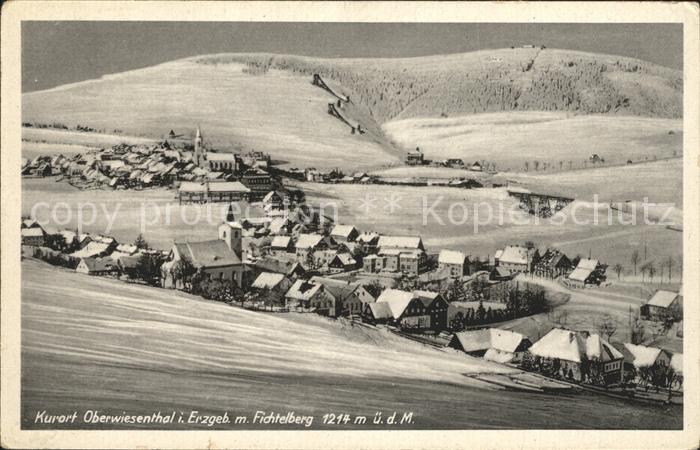 Oberwiesenthal Erzgebirge Fichtelberg