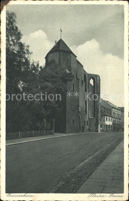 Grossenhain Sachsen Kloster-Ruine