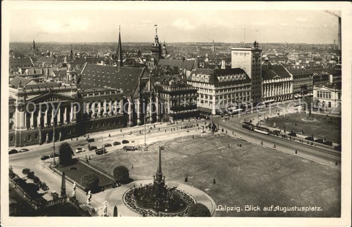 LEIPZIG Sachsen Augustusplatz