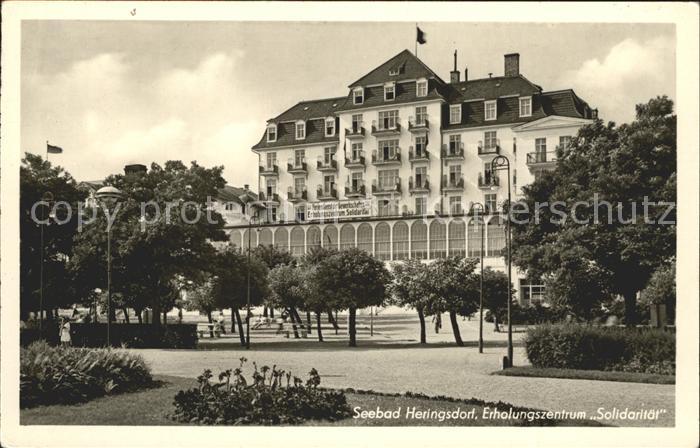 Heringsdorf Ostseebad Usedom Erholungsheim Solidaritaet